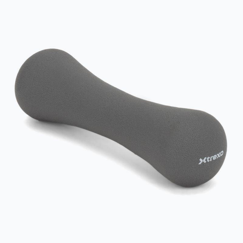Neoprenová činka XTREXO neoprenová činka TX0-B4M007 0,5 kg grey