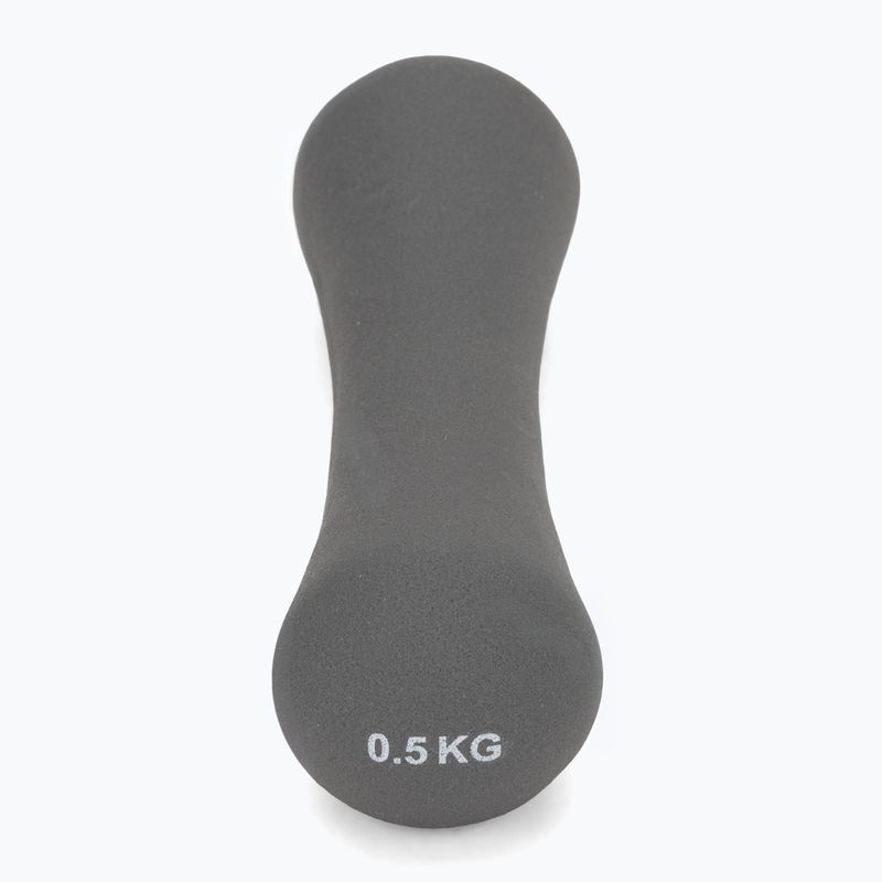 Neoprenová činka XTREXO neoprenová činka TX0-B4M007 0,5 kg grey 3