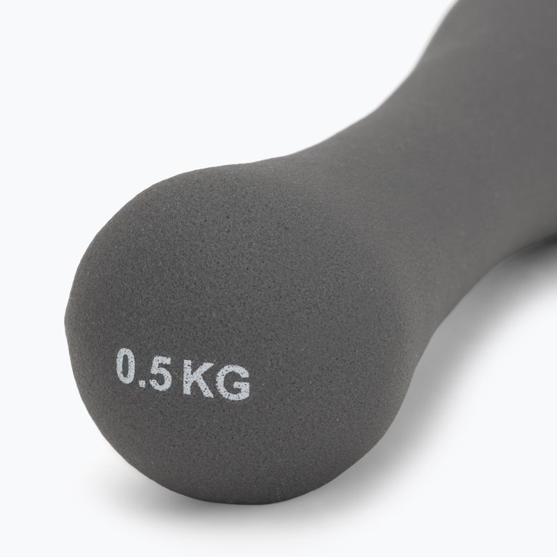 Neoprenová činka XTREXO neoprenová činka TX0-B4M007 0,5 kg grey 5