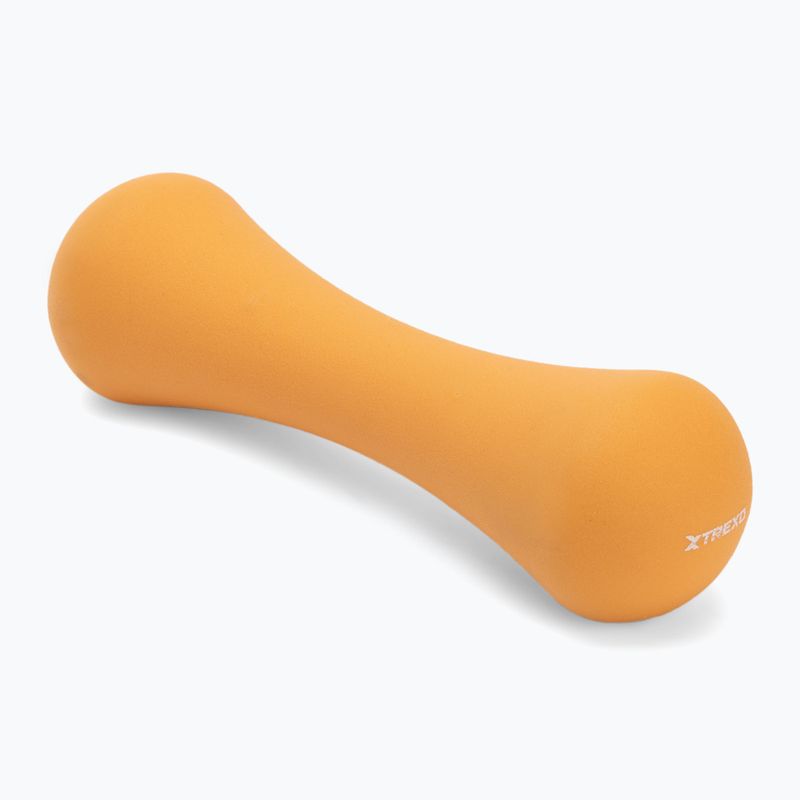 Neoprenová činka TREXO TX0-B4M009 1,5 kg orange