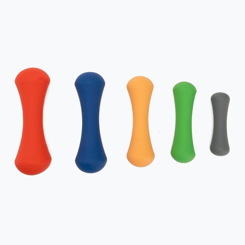 Neoprenová činka TREXO TX0-B4M009 1,5 kg orange 4