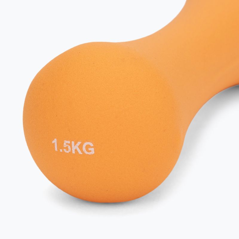 Neoprenová činka XTREXO TX0-B4M009 1,5 kg orange 5