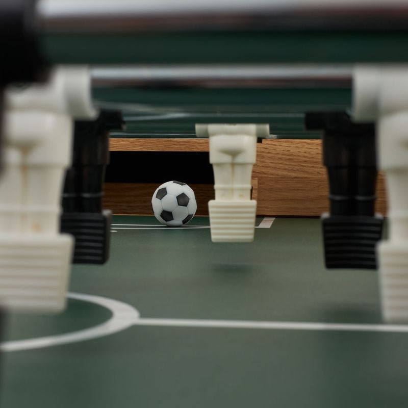 Hrací stůl 3in1 OneTeam FunArena fotbálek, push hockey, kulečník dřevěný black 11