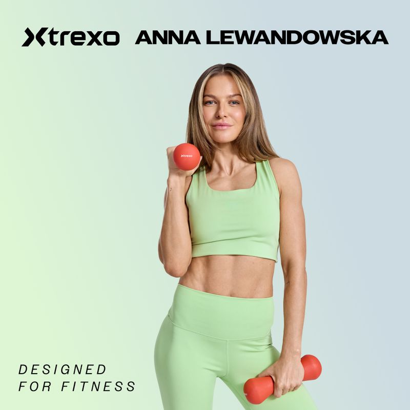 Sada činiek XTREXO SCULPT 2 x 2 kg black 2