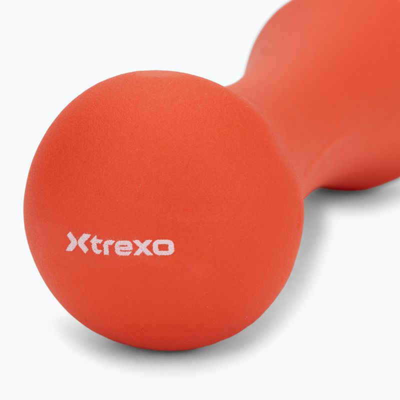 Neoprenová činka XTREXO TX0-B4M011 3 kg red 6