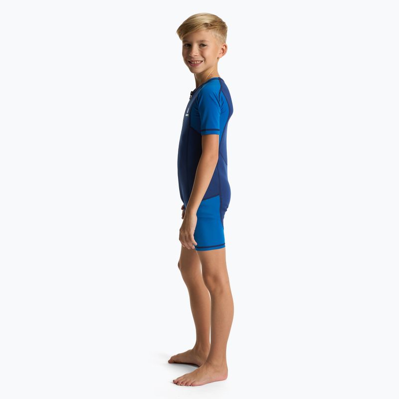 Dětský surfový neopren AQUASTIC z neoprenu 1,5 mm WAVEY blue 3