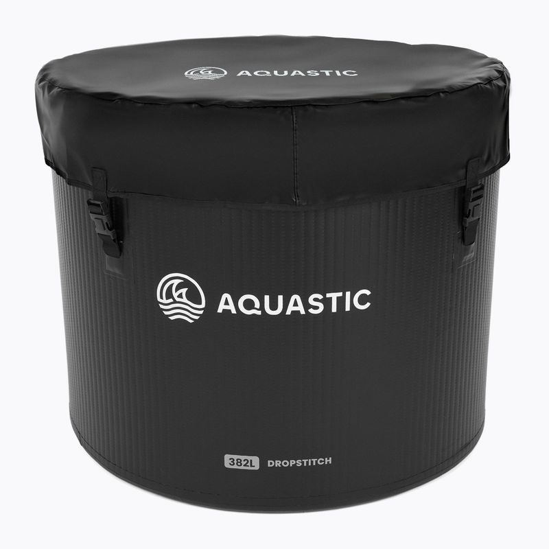 Otužovací káď AQUASTIC BrrFree 382L dropstitch black 2