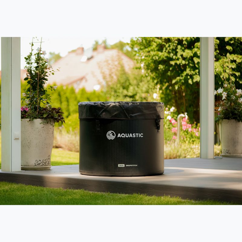 Otužovací káď AQUASTIC BrrFree 382L dropstitch black 11