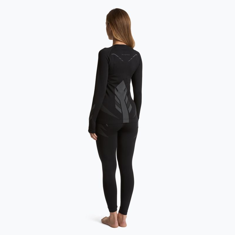 Dámský set termoprádla KADVA ALPINESTEP THERMO LIGHT PLUS black 2