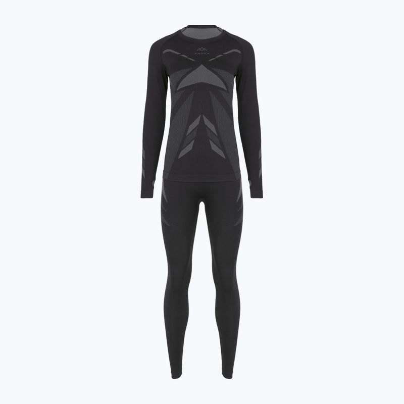 Dámský set termoprádla KADVA ALPINESTEP THERMO LIGHT PLUS black 8