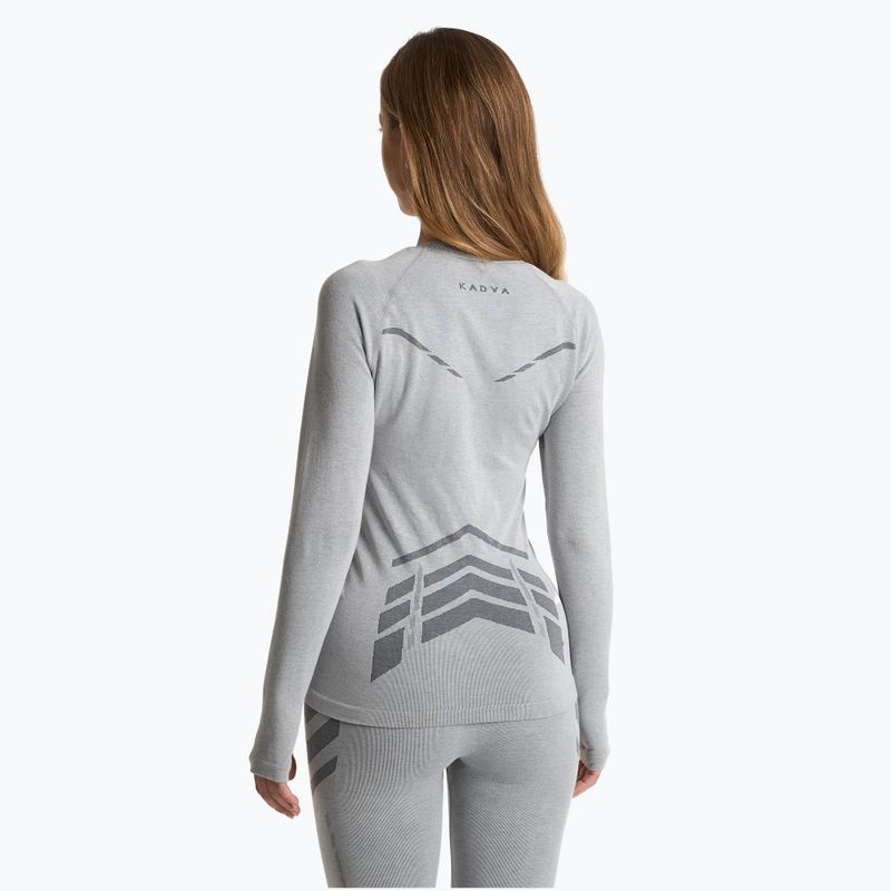 Dámská termomikina KADVA ALPINESTEP BAMBOO THERMO LIGHT PLUS gray 3