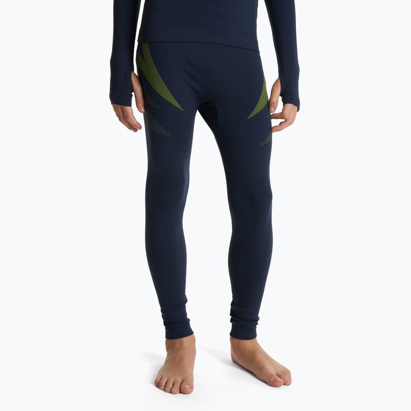 Dětský set termoprádla KADVA ALPINESTEP THERMO LIGHT PLUS navy / green 6