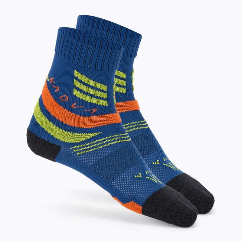 Dětské ponožky KADVA Stride Coolmax 2 pairs navy / green / orange 2