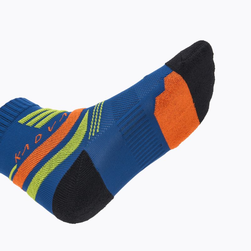 Dětské ponožky KADVA Stride Coolmax 2 pairs navy / green / orange 5