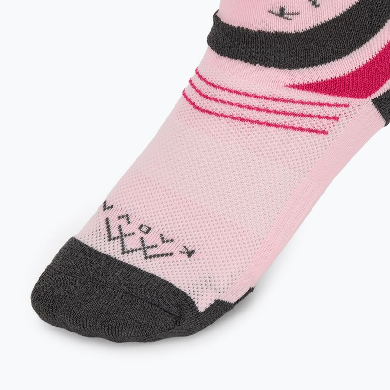 Dětské ponožky KADVA Stride Coolmax 2 pairs różowy pink / black 4