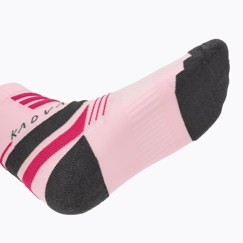 Dětské ponožky KADVA Stride Coolmax 2 pairs różowy pink / black 5