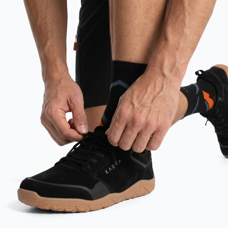 Pánské barefoot boty KADVA ROOT černé 5