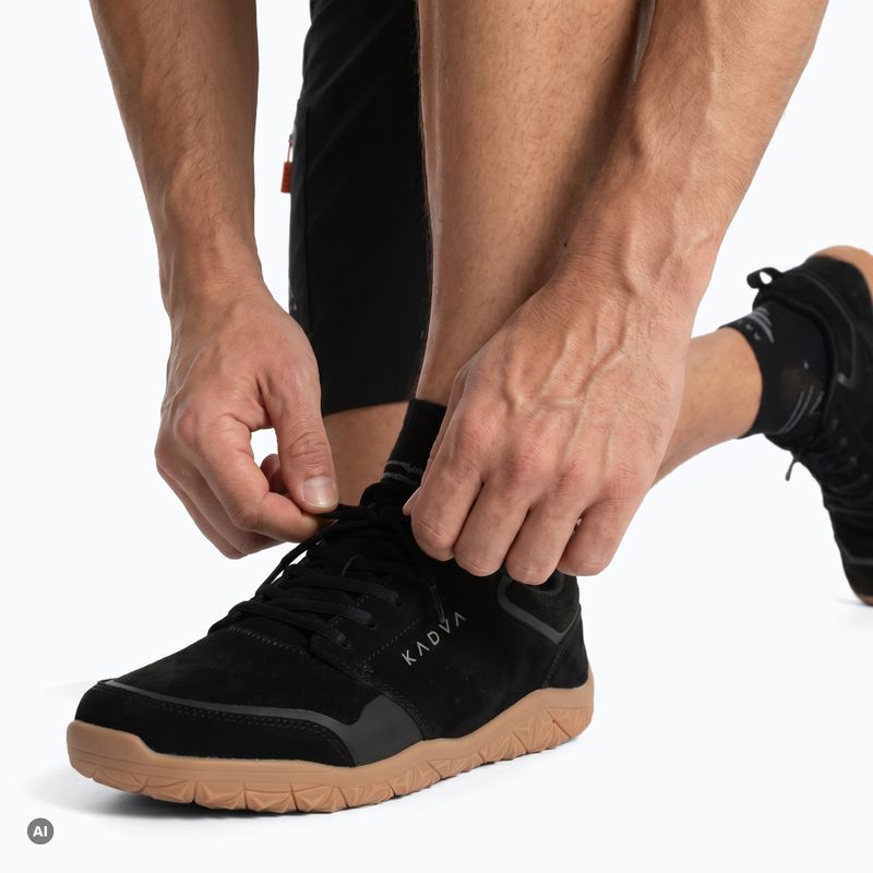 Pánské barefoot boty KADVA ROOT černé 5