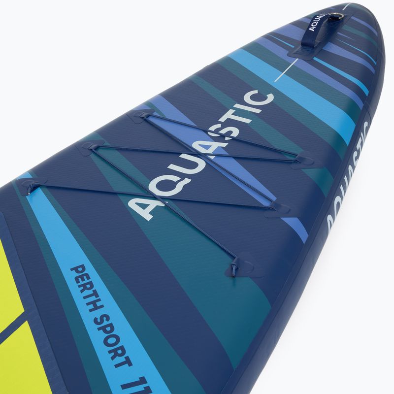 Sada paddleboard SUP nafukovací AQUASTIC Perth Sport 11'4" MSL allround green 7