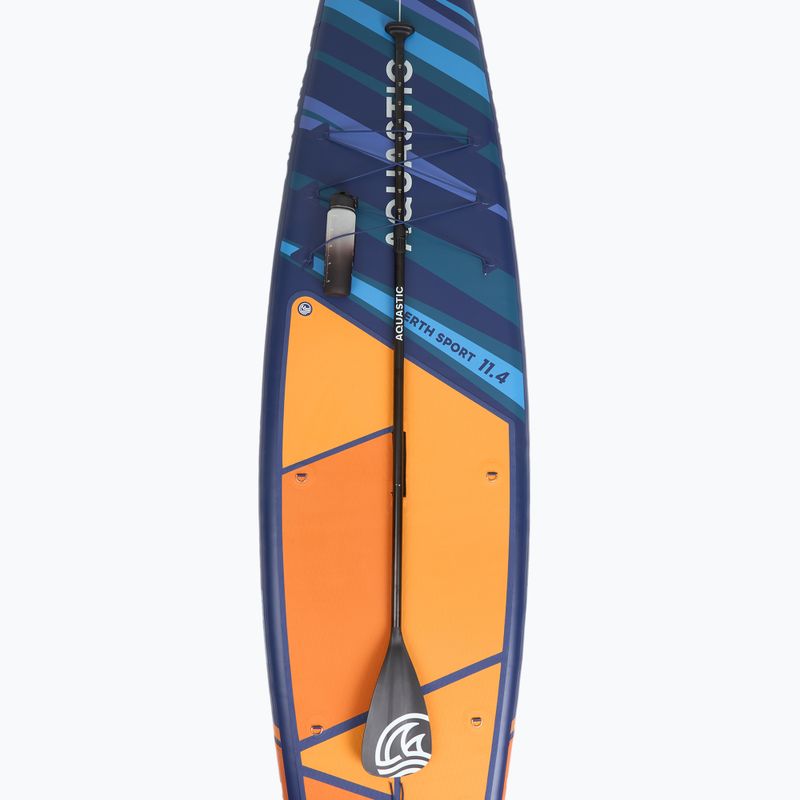 Sada paddleboard SUP nafukovací AQUASTIC Perth Sport 11'4" MSL allround orange 10