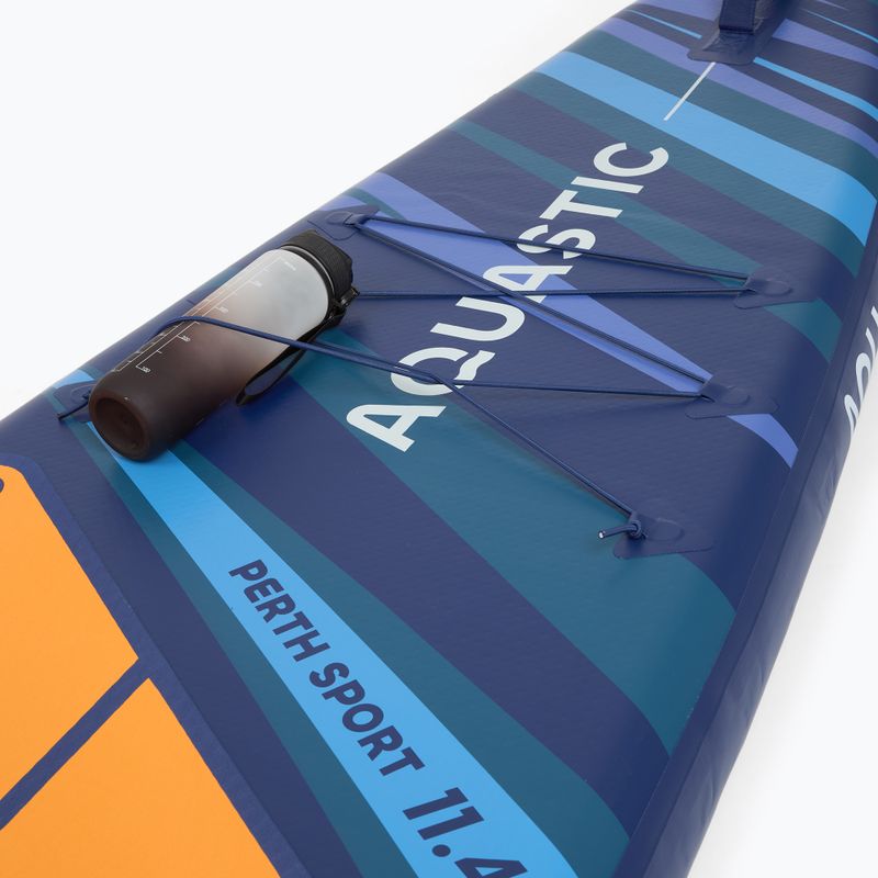 Sada paddleboard SUP nafukovací AQUASTIC Perth Sport 11'4" MSL allround orange 11
