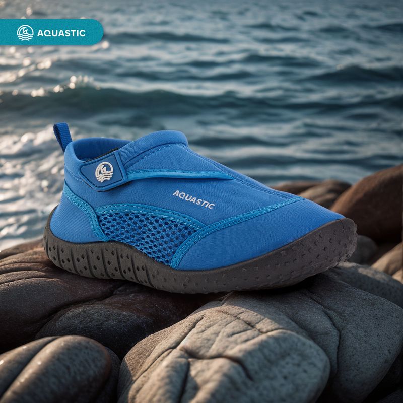 Dětské boty do vody AQUASTIC Nino navy blue 4