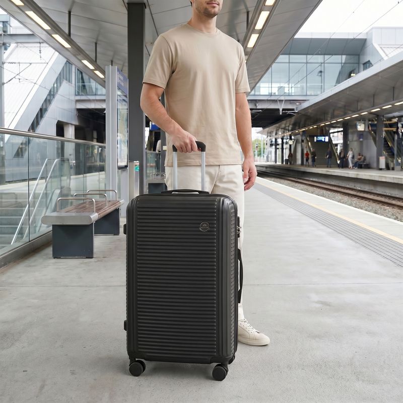Cestovní kufr velký KADVA Palero 95 l černý 15