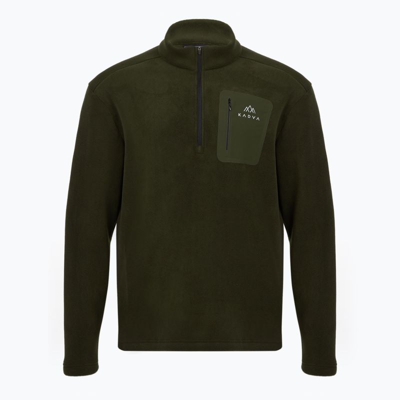 Pánská fleece mikina KADVA SumGear zelená 9
