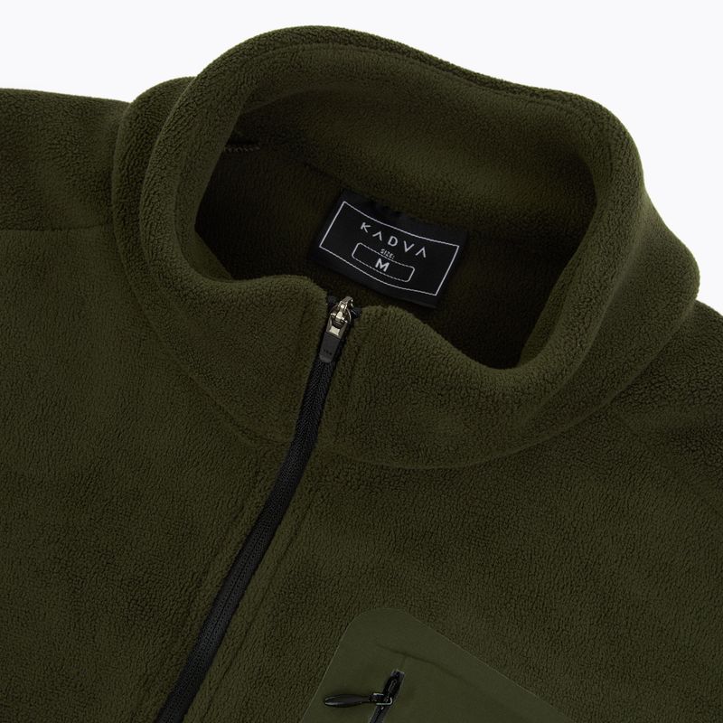 Pánská fleece mikina KADVA SumGear zelená 13