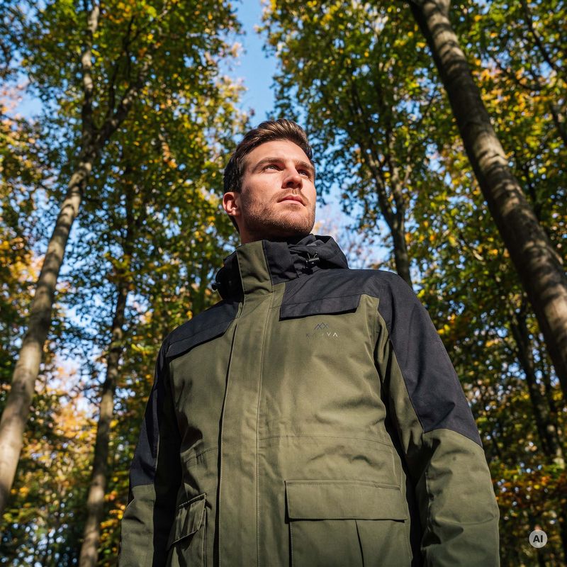 Kurtka 3w1 męska KADVA TraiLine WP zielony 9