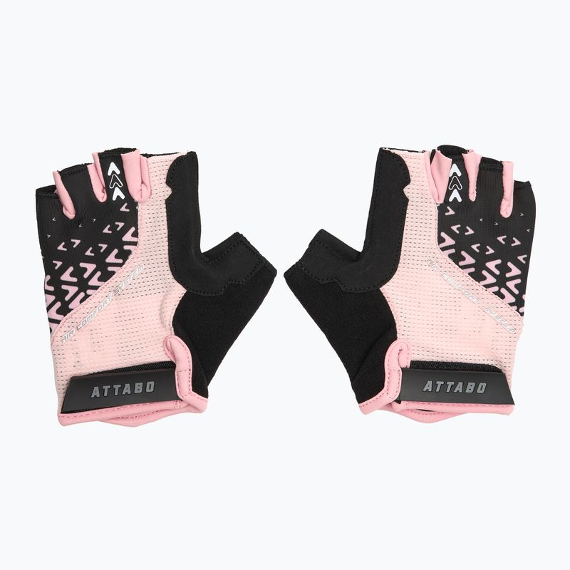 Dámské cyklistické rukavice ATTABO Vito WMNS gel shock proof pink/black 2