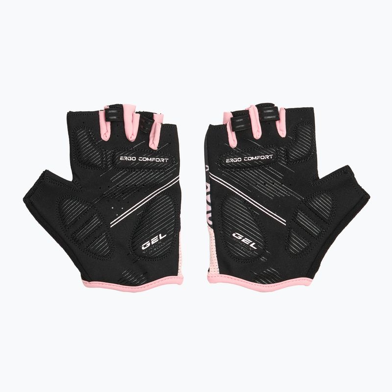 Dámské cyklistické rukavice ATTABO Vito WMNS gel shock proof pink/black 3