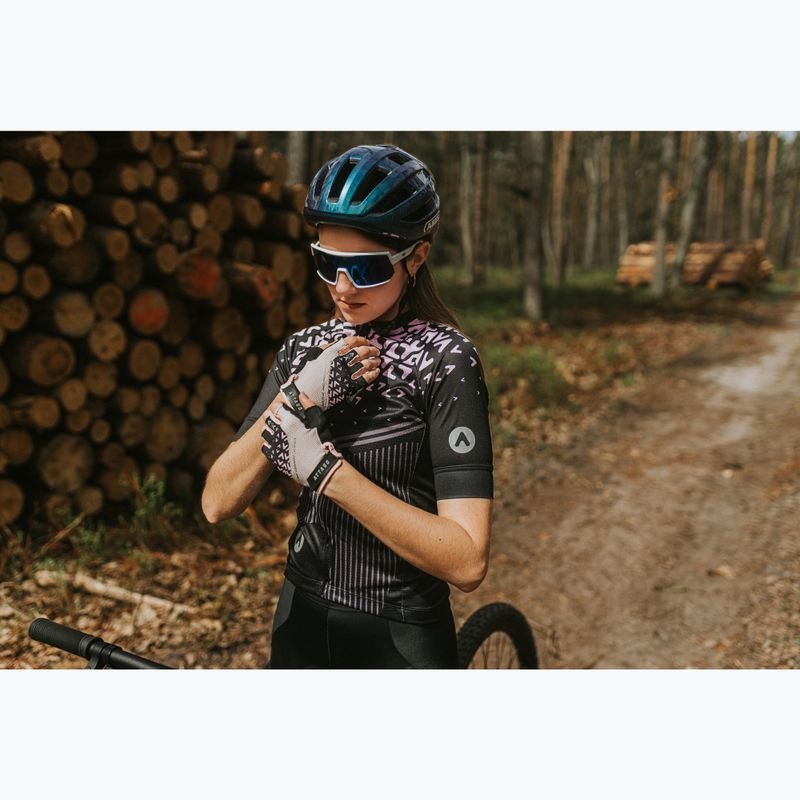 Dámské cyklistické rukavice ATTABO Vito WMNS gel shock proof pink/black 8