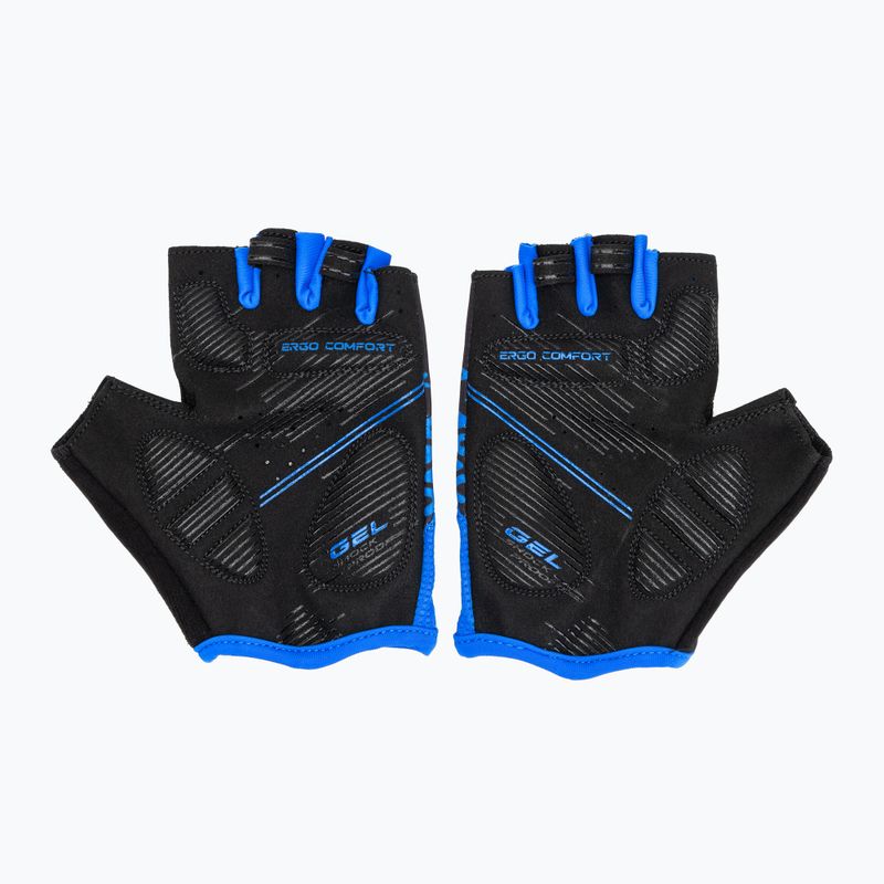 Cyklistické rukavice ATTABO Vito gel shock proof blue/black 3