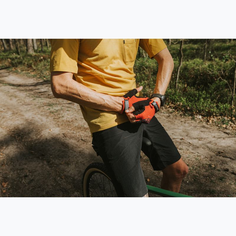 Cyklistické rukavice ATTABO Vito gel shock proof red/black 9