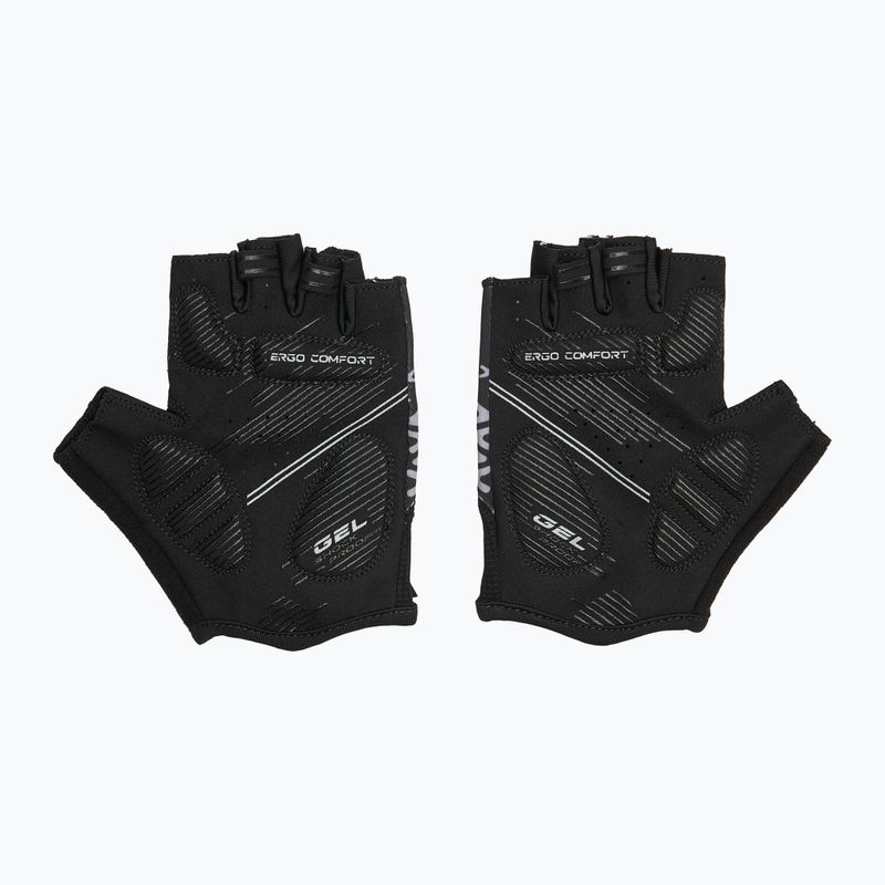 Cyklistické rukavice ATTABO Vito gel shock proof black 3