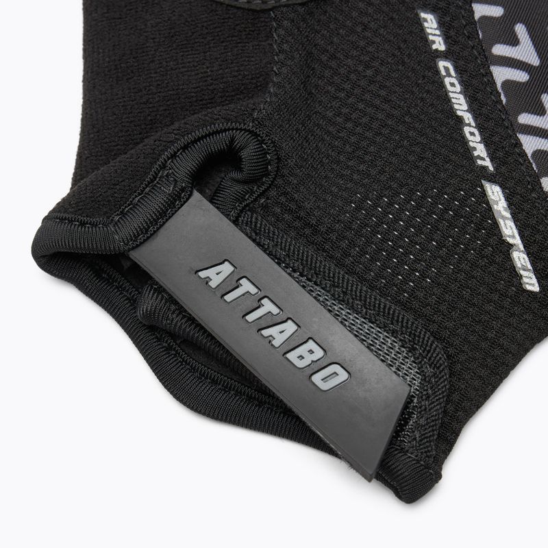 Cyklistické rukavice ATTABO Vito gel shock proof black 7