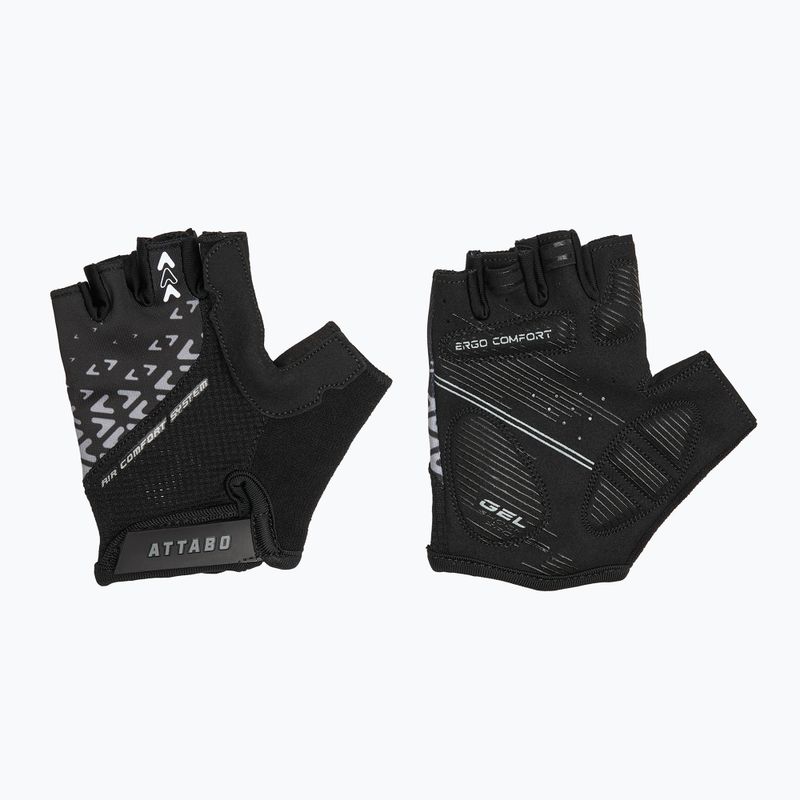 Dětské cyklistické rukavice ATTABO Vito JRB gel shock proof black