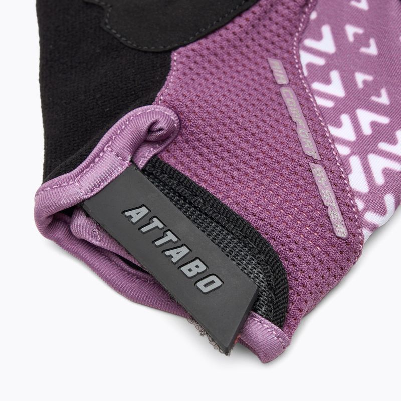 Dětské cyklistické rukavice ATTABO Vito JRG gel shock proof pink/black 6