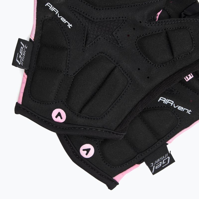 Dámské cyklistické rukavice ATTABO Kinu Pro WMNS shock absorbing system pink/black 7