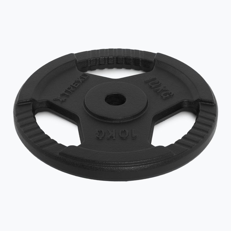 Litinový kotouč XTREXO TRX-ICP010 10 kg chrom