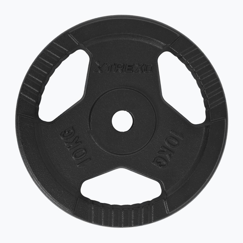 Litinový kotouč XTREXO TRX-ICP010 10 kg chrom 3
