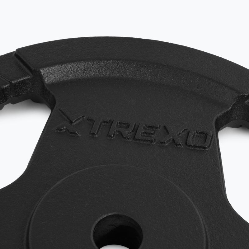 Litinový kotouč TREXO TRX-ICP015 15 kg chrom 3