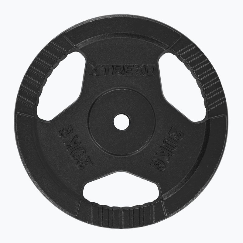 Litinový kotouč TREXO TRX-ICP020 20 kg chrom 2