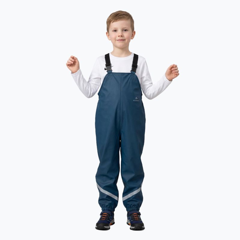 Dětské nepromokavé kalhoty KADVA AquaLock JR membrána 5000 tmavě modré 3