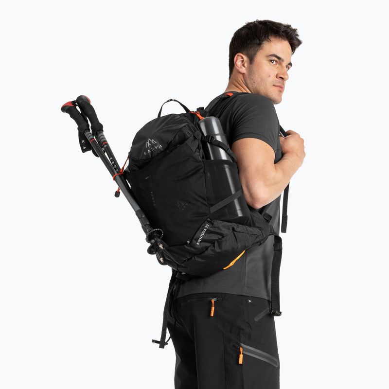 Turistický batoh KADVA Aventura 22 l černý 13