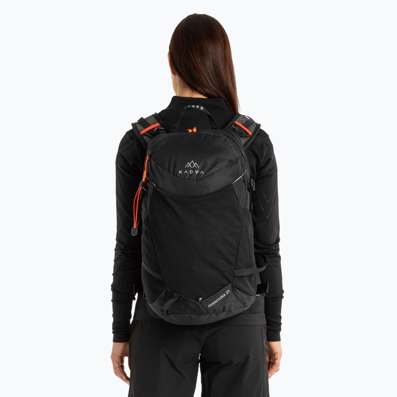 Turistický batoh KADVA Aventura 22 l černý 18