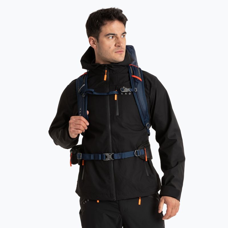 Trekový batoh KADVA Sendero 35 l ocelově modrý 13
