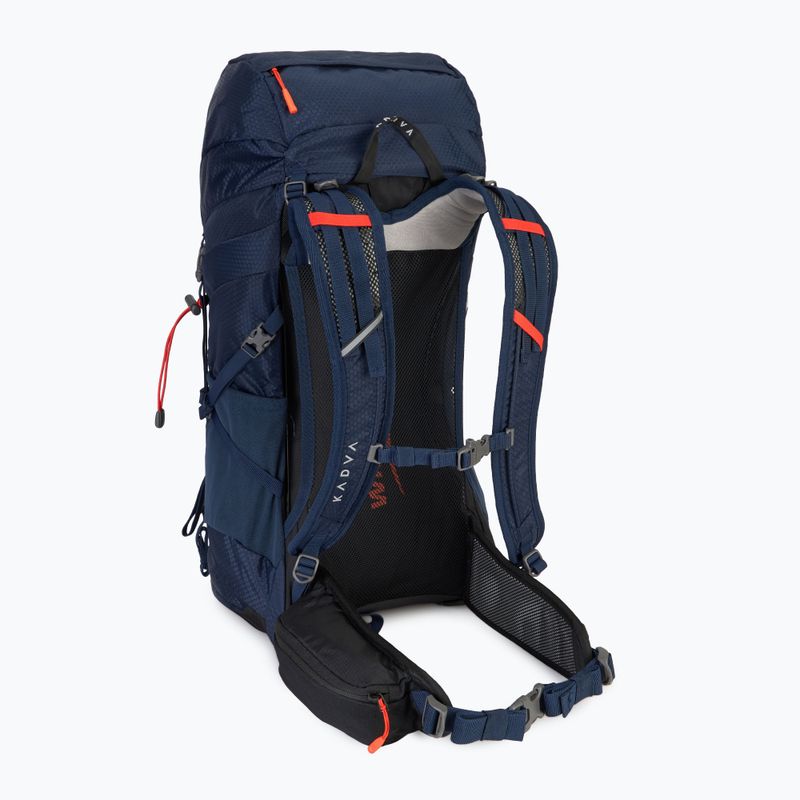 Trekový batoh KADVA Sendero 35 l ocelově modrý 4