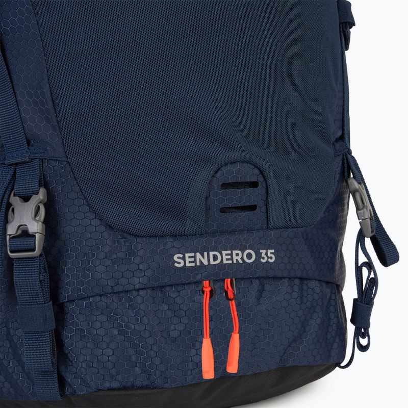 Trekový batoh KADVA Sendero 35 l ocelově modrý 5